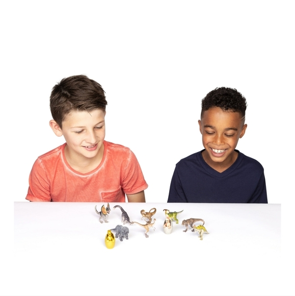 :Lot Of 3 Jurassic Park 30th Anniversary CAPTIVZ Build & Battle blind Golden egg - Picture 11 of 15